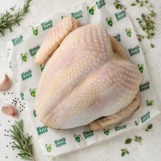 Black Seed Free Range Turkey Crown