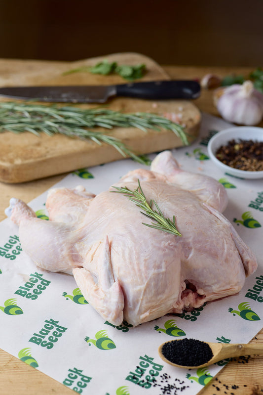 Black Seed Organic Spatchcock Chicken
